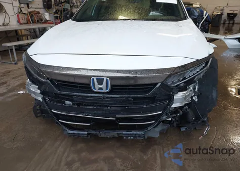 2022 Honda Accord Hybrid Sport из США, поврежденный, VIN 1HGCV3F24NA038911